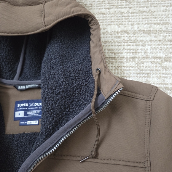 Carhartt Men's Super Dux Sherpa Lined Rain And Wind Defender Active Jacket - Picture 6 of 15